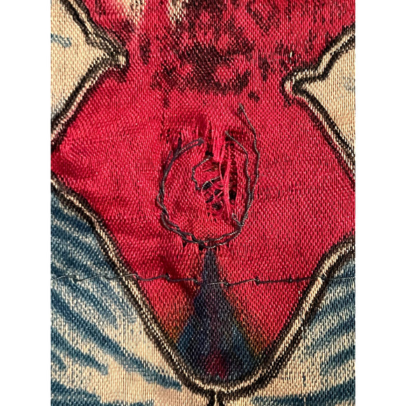 Womens Kaftan House Dress Floral Multicolor Batwing Sleeve V-Neckline - Picture 7 of 7